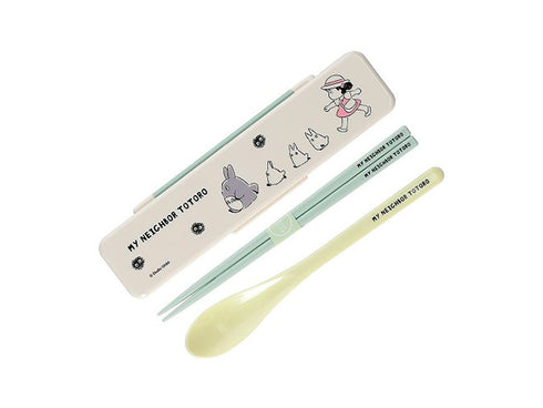 Totoro Aqua cutlery set